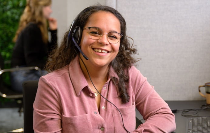 Werken bij de klantenservice van Kwantum